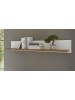 Furn.Design Wandboard weiß Pinie, Eiche hell Landhaus, Wandregal 130 cm