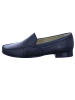 Sioux Mokassin Slipper in schwarz