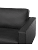 Beliani 3-Sitzer Sofa SAVALEN in Schwarz - (W) 204 x (H) 87 x (L) 91 cm