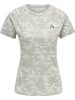 Newline T-Shirt Raglanärmel Women Running Damen in OYSTER MUSHROOM AOP