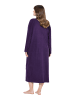 Ulla Popken Bademantel in aubergine