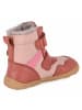 bisgaard Winterboots BAREFOOT TIMO TEX in rosa