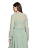 Vera Mont Bolero-Jacke mit gekräuseltem Ausschnitt in Foggy Green