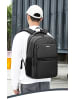 COFI 1453 Rucksack Reisetasche  mit 4 Fächer in Schwarz