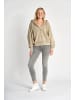 ZHRILL Hoodie ZHODA ZIP OLIVE in OLIVE