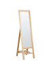 Beliani Standspiegel LUISANT in Braun - (W) 40 x (H) 145 x (L) 52 cm Vertikal