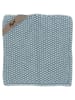 IB Laursen Topflappen Mynte gestrickt in blue bell