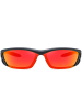 BEZLIT Sport Sonnenbrille in Rot Verspiegelt