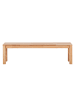 home24 home24 Sitzbank (1er Set) - Buche - Massivholz Buche geölt - 160.0 x 45.0 x 35.0 cm in Buche