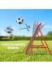 HOMCOM Rebounder,96L x 80B x 96H cm,Rot+Schwarz