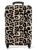 MuchoWow Suitcase, Koffer, Reisekoffer Panthermuster