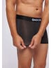 SNOCKS Boxershorts aus Modal Schwarz 3 Stück