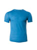 Occulto 100% Merino Shirt Montreal Azurblau M