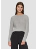 QS Strickpullover in 9400_grau meliert