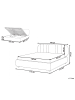 Beliani Doppelbett CAMPAN in Beige - (W) 188 x (H) 94 x (L) 215 cm