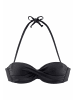 S. Oliver Bandeau-Bikini-Top in schwarz