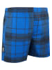 GUGGEN MOUNTAIN Badehose Kariert in Blau