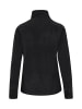 myMo Women Fleece Pullover in Schwarz