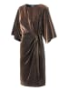 Mart Visser Milan Metallic Kleid Bronze