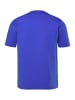 Men Plus Kurzarm T-Shirt in azurblau
