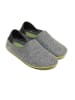 Gottstein Hausschuh Wool Slip-On in grey/green