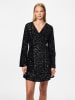 Pieces Midikleid in Black