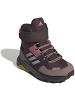 adidas TERREX TRAILMAKER HIGH COLD.RDY KIDS in Lila