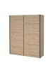 ebuy24 Schiebetürenschrank Bergamo (2-türig) Eiche 179 x 67 cm