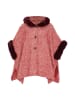 Usha Women Poncho in Rot