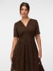 Vero Moda Kleid in Chocolate Brown