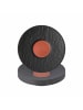Villeroy & Boch 6er Set Espressountertassen Manufacture Rock Glow ø 12,1 cm in schwarz-kupfer