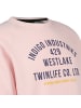 Twinlife Pullover raglan print in Rosa