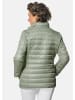 GOLDNER Leichte Steppjacke mit vielen Details in baummoos
