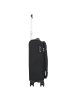 Roncato Crosslite 4 Rollen Kabinentrolley S 55 cm mit Dehnfalte in nero