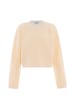 Libbi Damen Sweater in WOLLWEISS