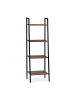 relaxdays Standregal in Braun - (B)44 x (H)136 x (T)31,5 cm