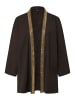 Ulla Popken Kimono in pinienbraun