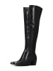 CESARE GASPARI Over the knee Stiefel in Black