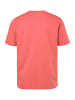 Men Plus Kurzarm T-Shirt in rouge