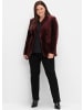sheego Jackenblazer in bordeaux