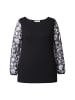 MIAMODA Shirt in schwarz