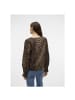 Vero Moda Langarmbluse in tigers eye
