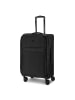 Bugatti Valencia Soft 4 Rollen Kofferset 3-teilig mit Dehnfalte black