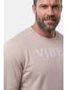 Men Plus Kurzarm T-Shirt in kieselgrau