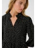 Kaffe Kleid KArea Regular fit in Black W. Chalk Dot