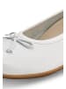 VITAFORM Hirschleder Ballerinas in weiß