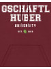 wat? Apparel Sweatshirt Gschaftlhuber University in Weinrot