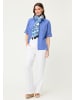 Olsen Bluse in Bay Blue