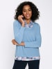 Sieh an! 2-in-1-Shirt in himmelblau