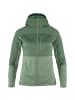 FJÄLLRÄVEN Fleecejacke in grün